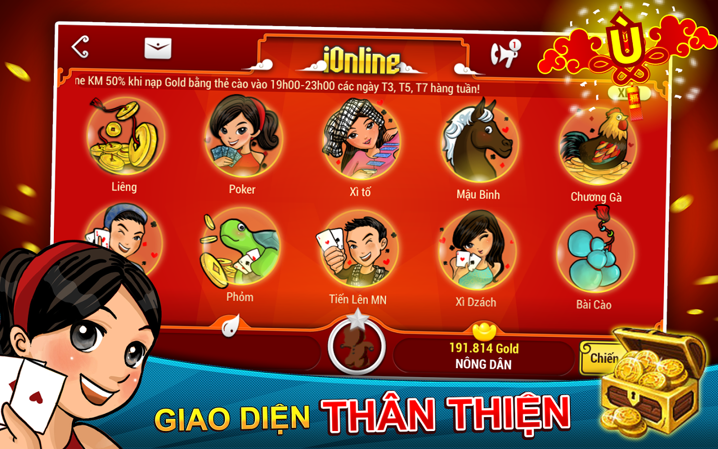 game bài tốt nhất Cần Thơ trải nghiệm